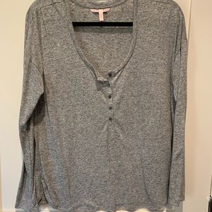 Victoria Secret Long Sleeve Button Front Shirt